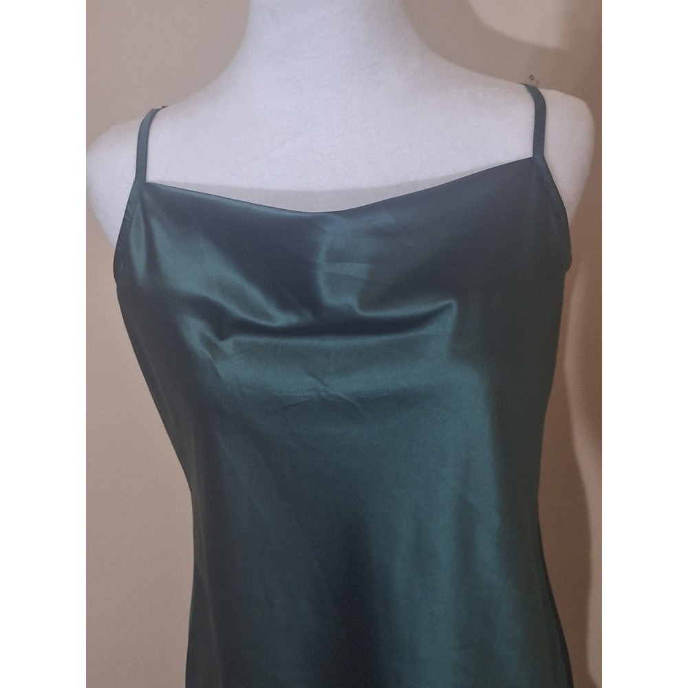 Heiress Emerald‎ Green Slip Dress Size Medium Night Out Evening Clubwear Party - Picture 3 of 7